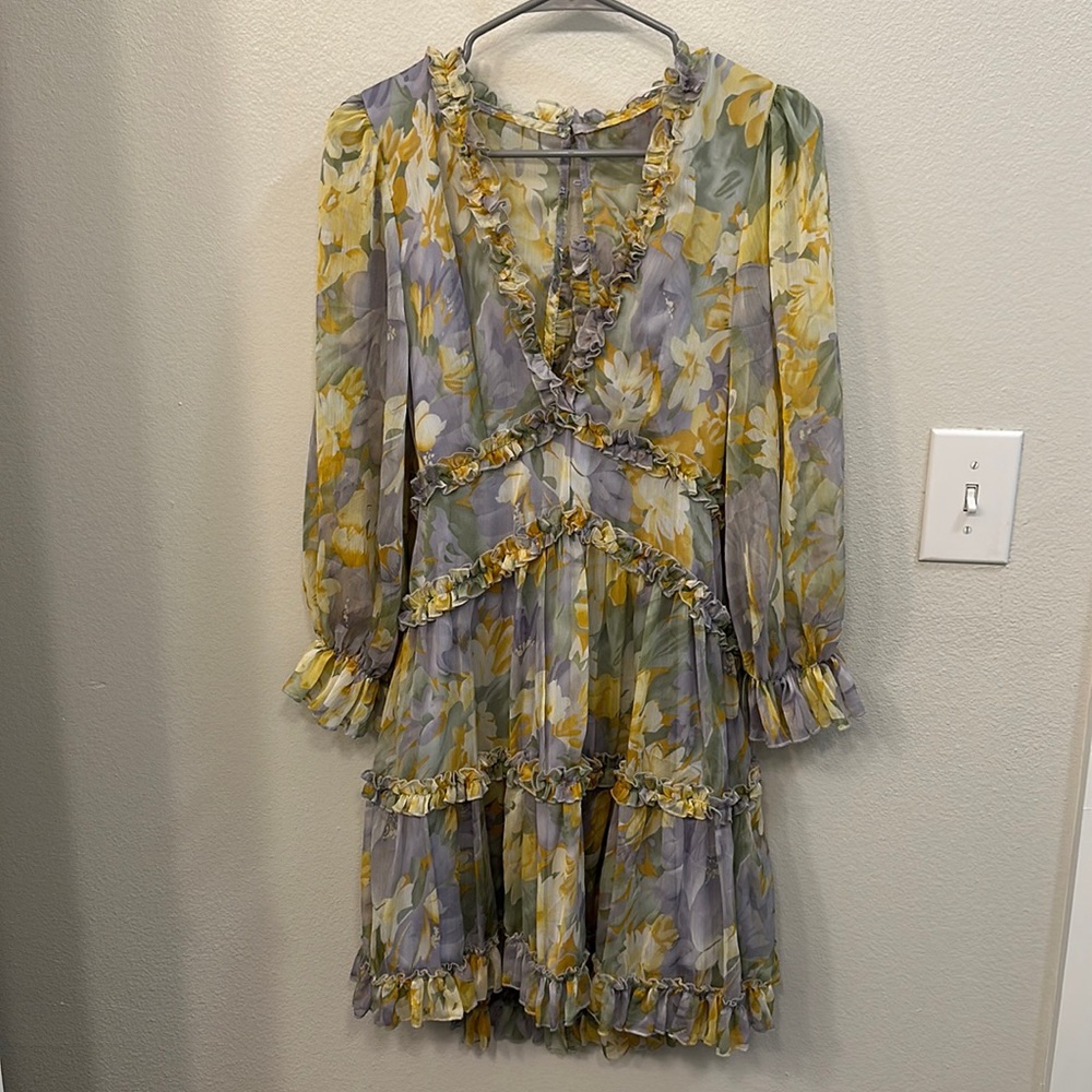 Floral mini dress